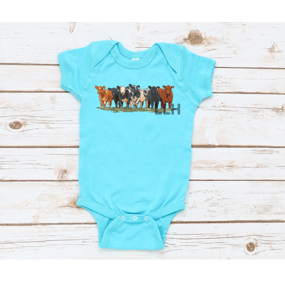Spring Cattle Round Up | Infant Onesie