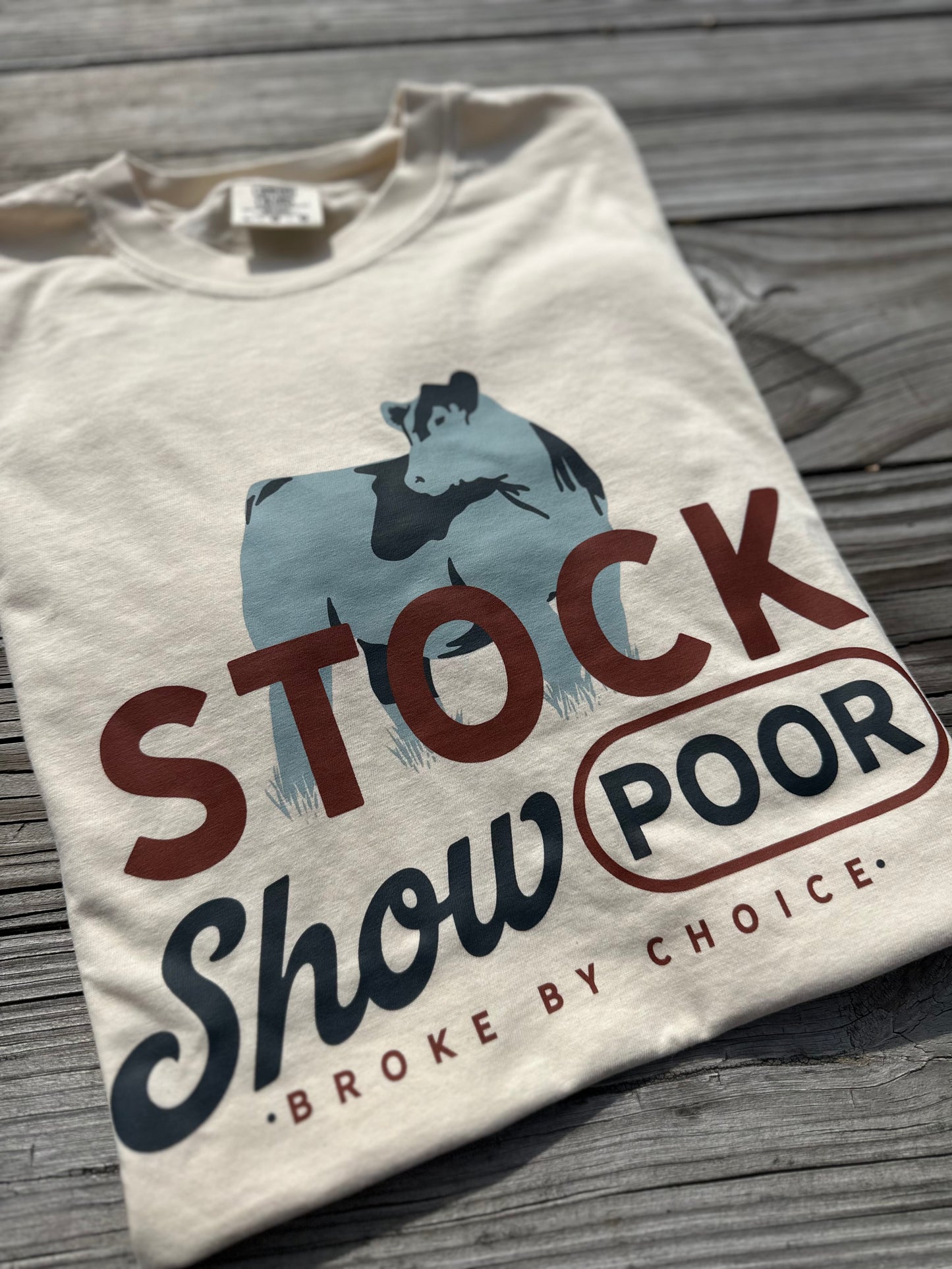 Stock Show Poor | Adult Tee