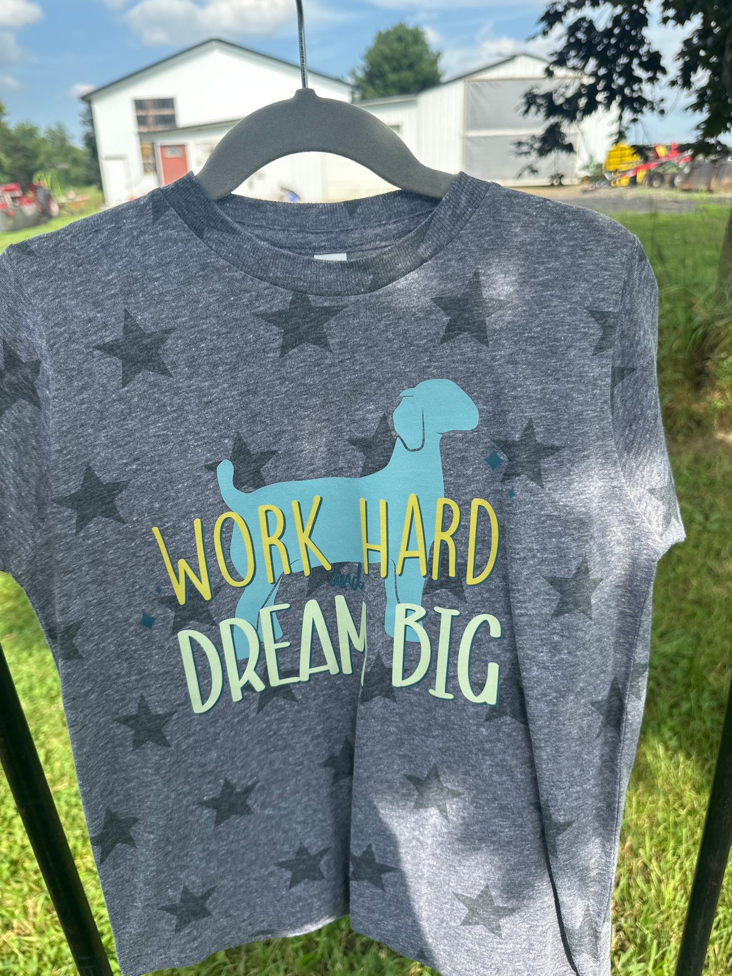Work Hard & Dream Big {Goat} | Toddler Tee