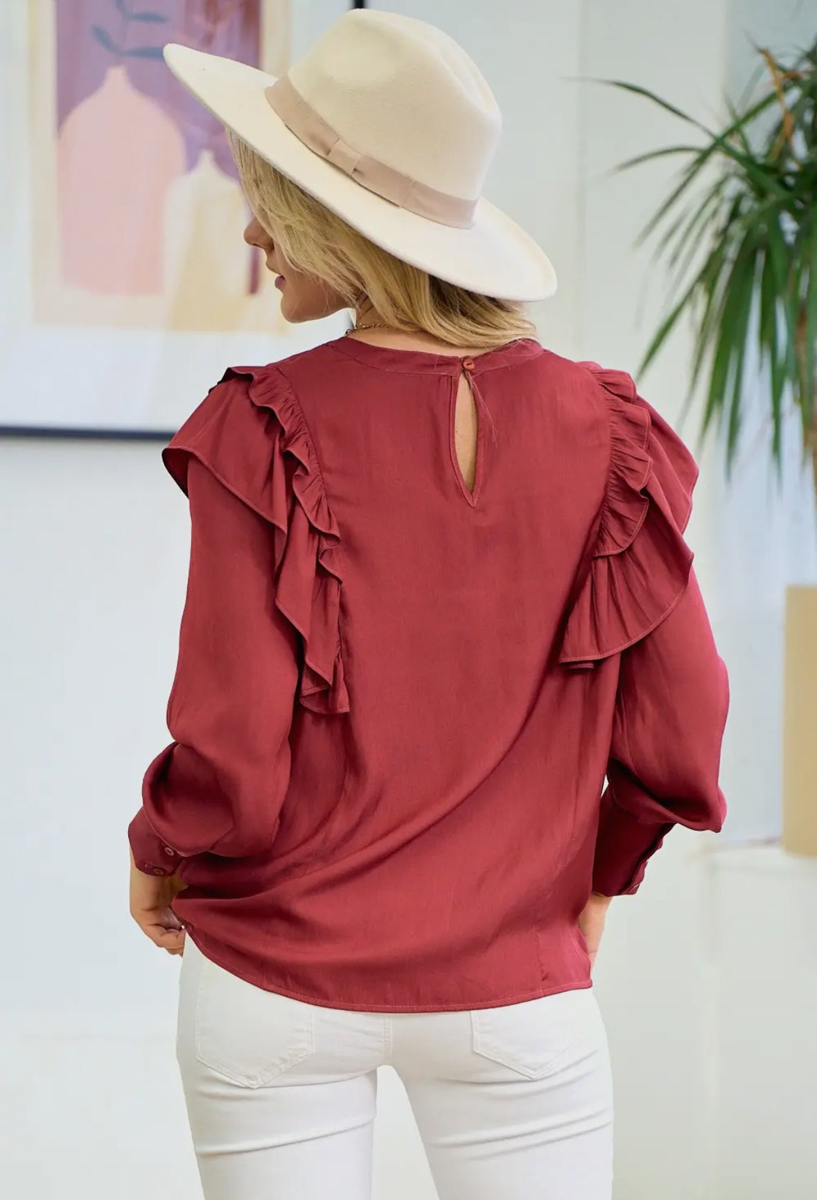 Maisie Ruffle Blouse