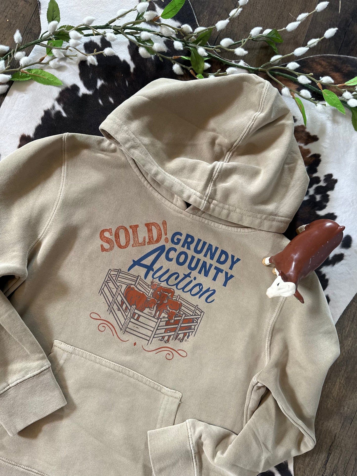 Grundy County Auction | Youth Hoodie {XS to Large}