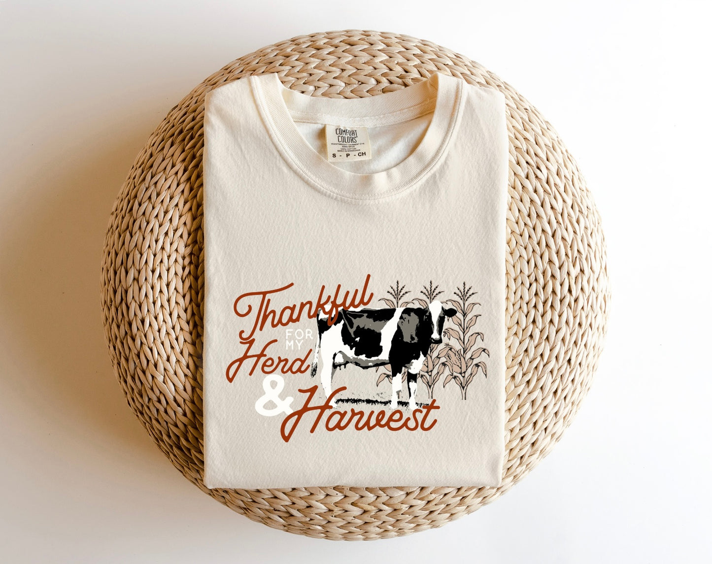 Thankful for my Dairy Herd & Harvest | Adult Tee