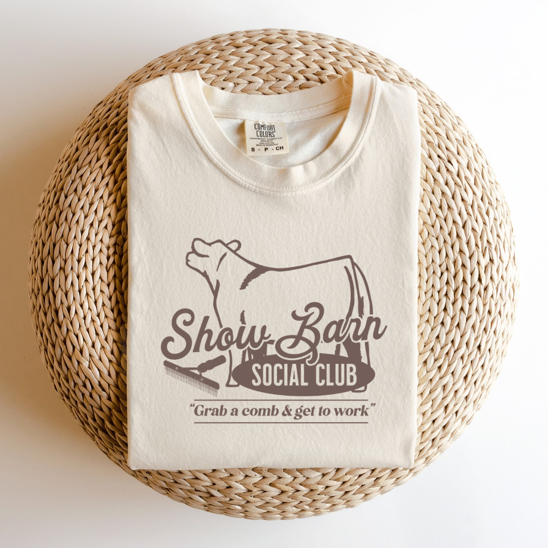 Show Barn Social Club (Brown) | Adult Tee
