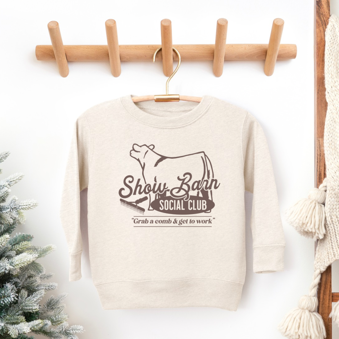 Show Barn Social Club (Brown) | Toddler Crew