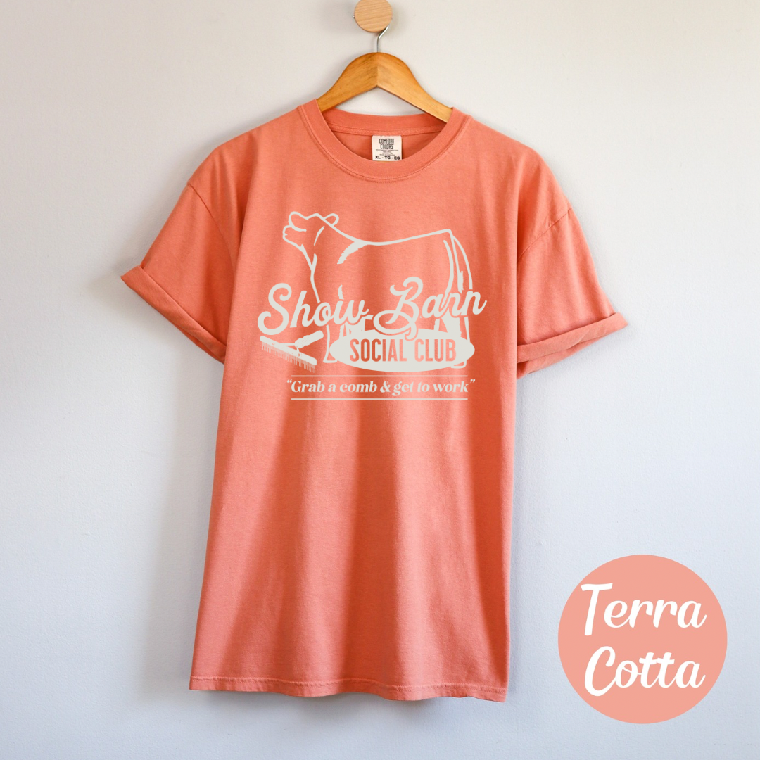 Show Barn Social Club (Cream) | Adult Tee