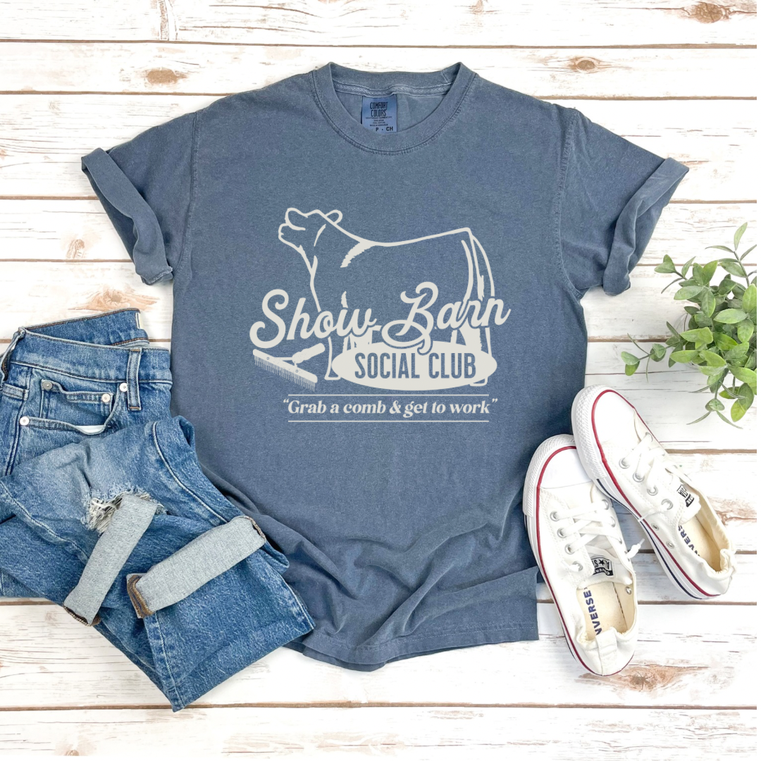 Show Barn Social Club (Cream) | Adult Tee