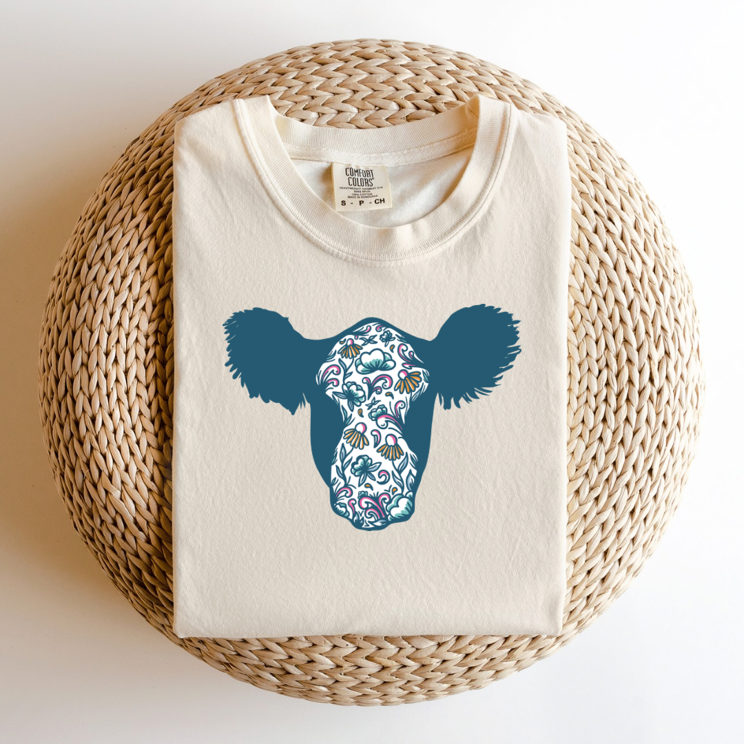 Spring Floral Baldie | Adult Tee
