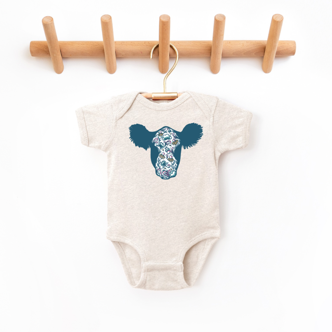 Spring Floral Baldie | Infant + Toddler Tee
