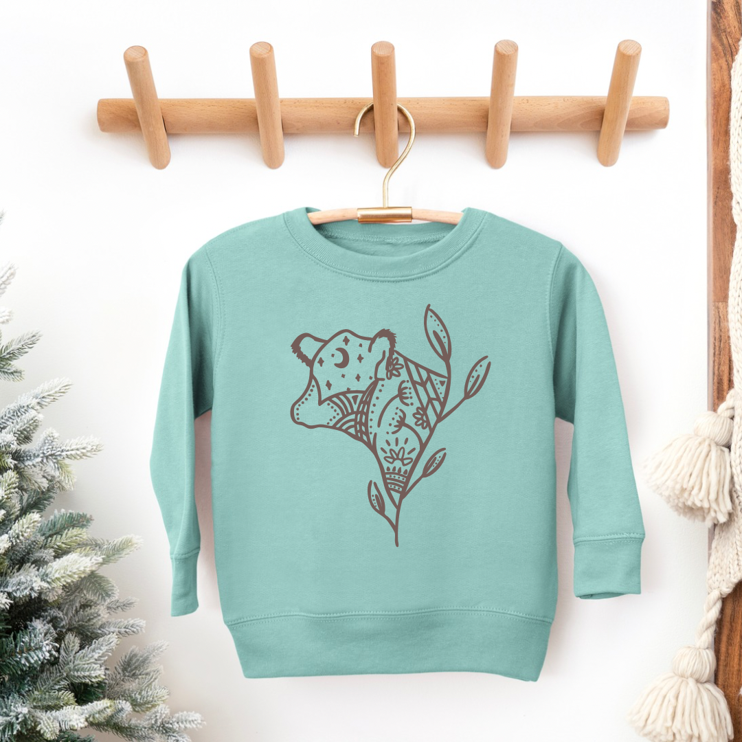 Boho Bovine | Toddler Crew