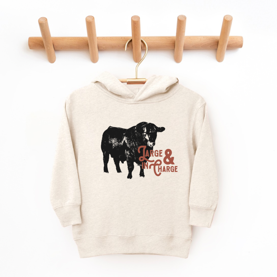 Large & In Charge | Toddler + Youth Hoodie