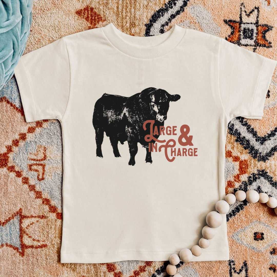 Large & In Charge | Infant, Toddler + Youth Tee