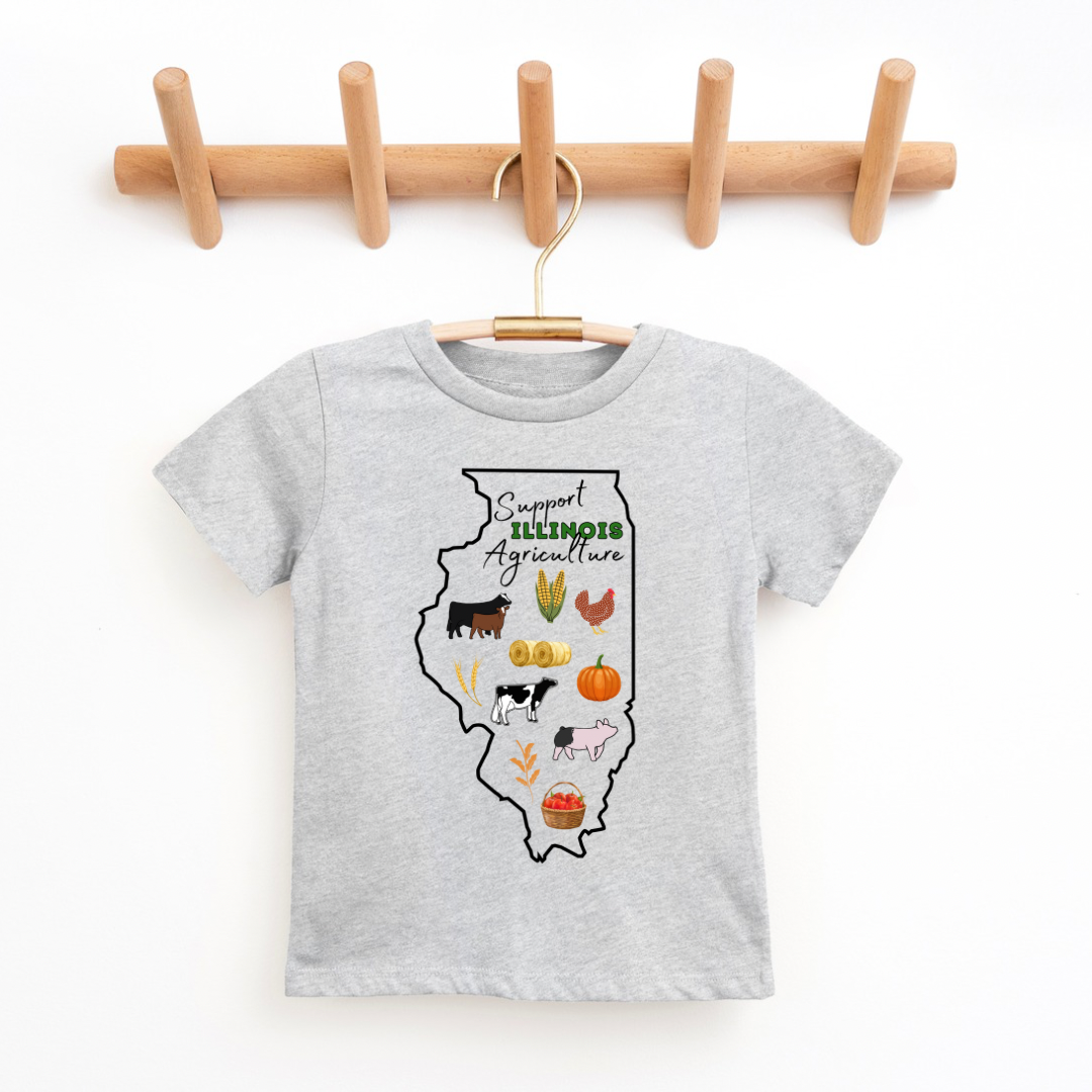 Support Illinois Agriculture | Toddler + Youth Tee