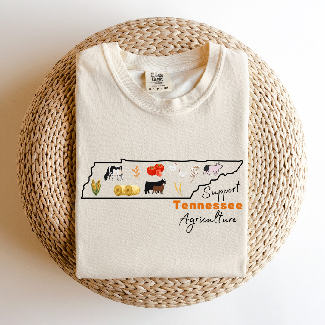 Support Tennessee Agriculture | Adult Tee (Long or Short Sleeve)