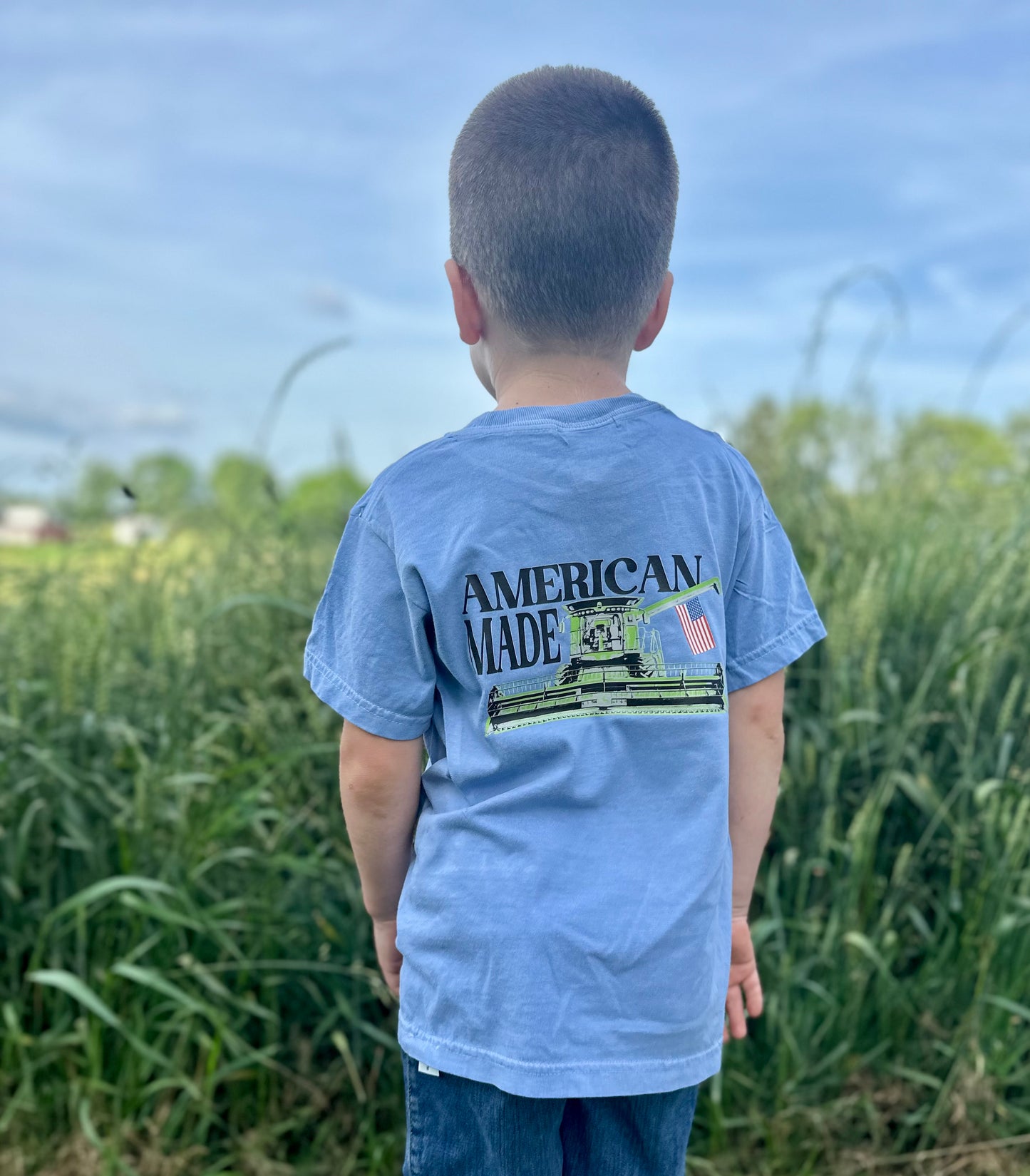American Made {Green Combine} | Youth Tee