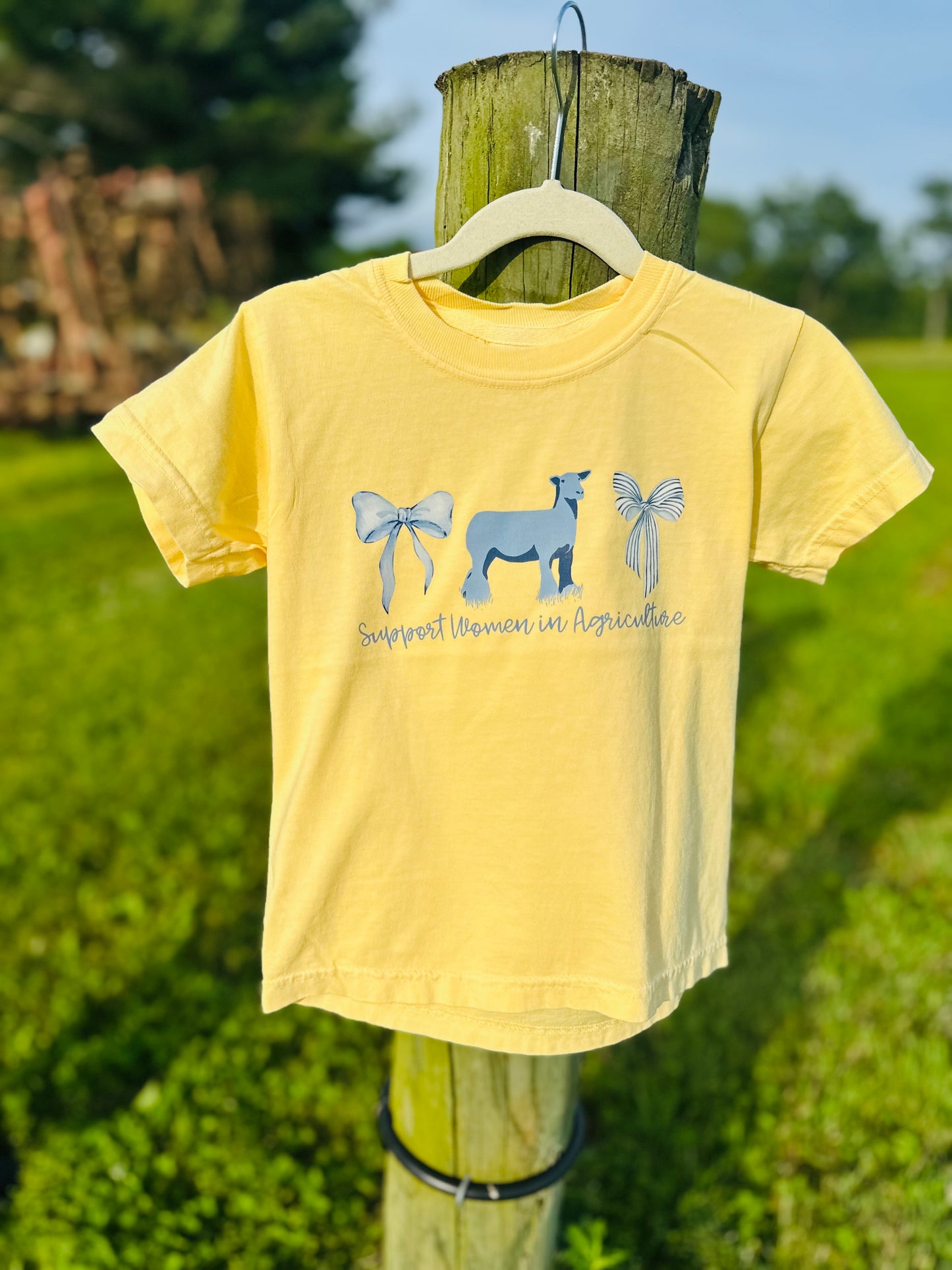 Support Women in Agriculture {Sheep} | Youth Tee