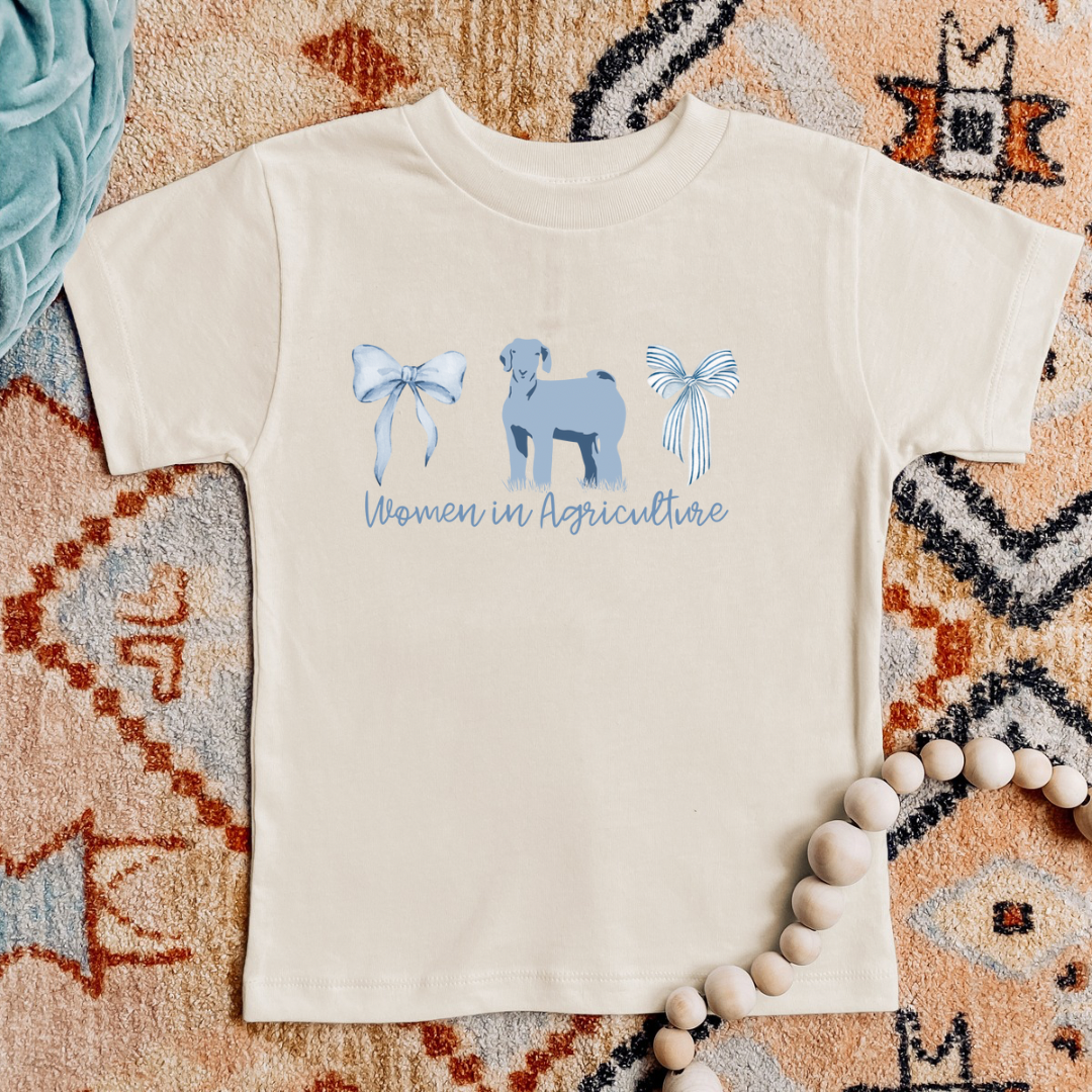 Support Women in Agriculture {Goat} | Infant + Toddler Tee