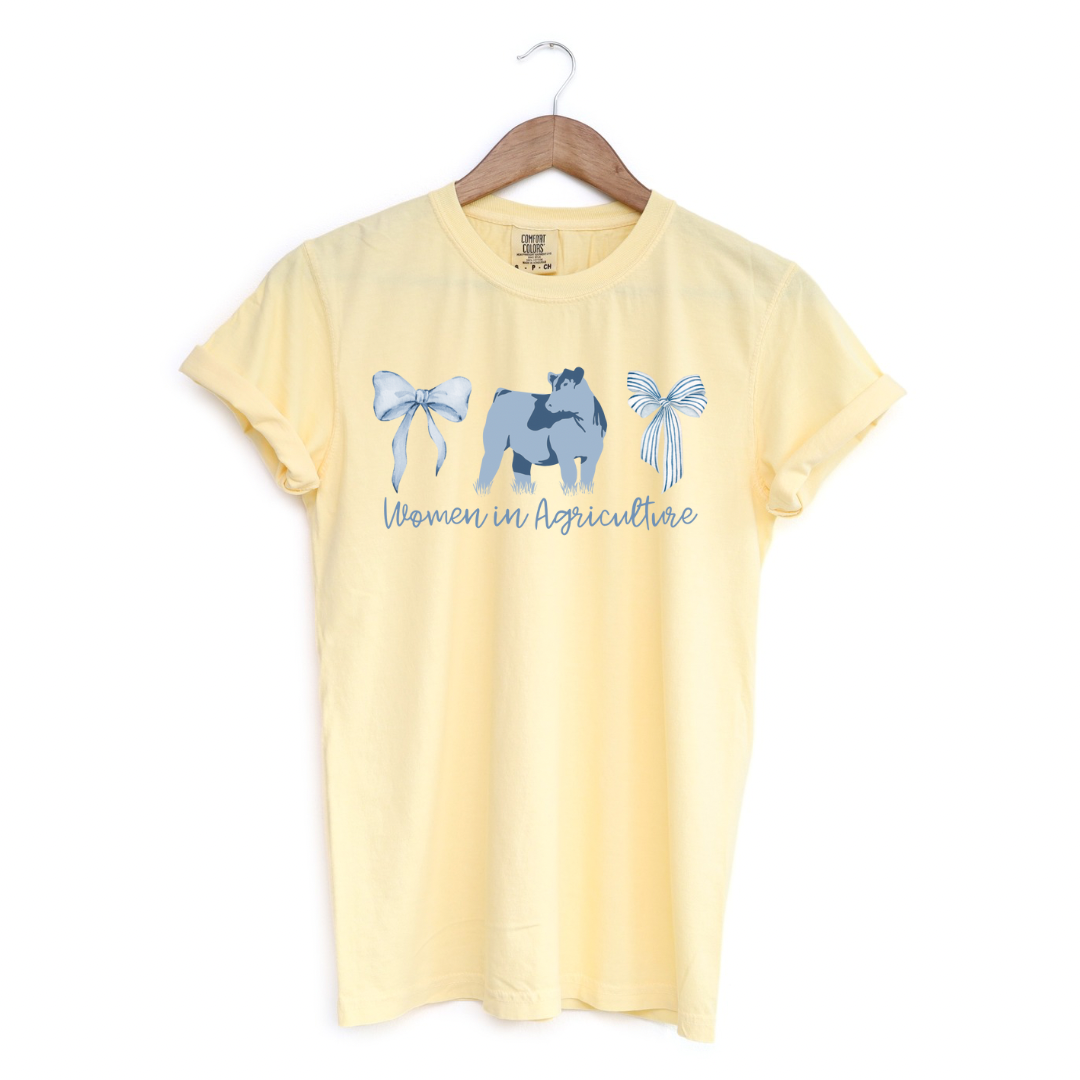 Support Women in Agriculture {Beef Cattle} | Adult Tee