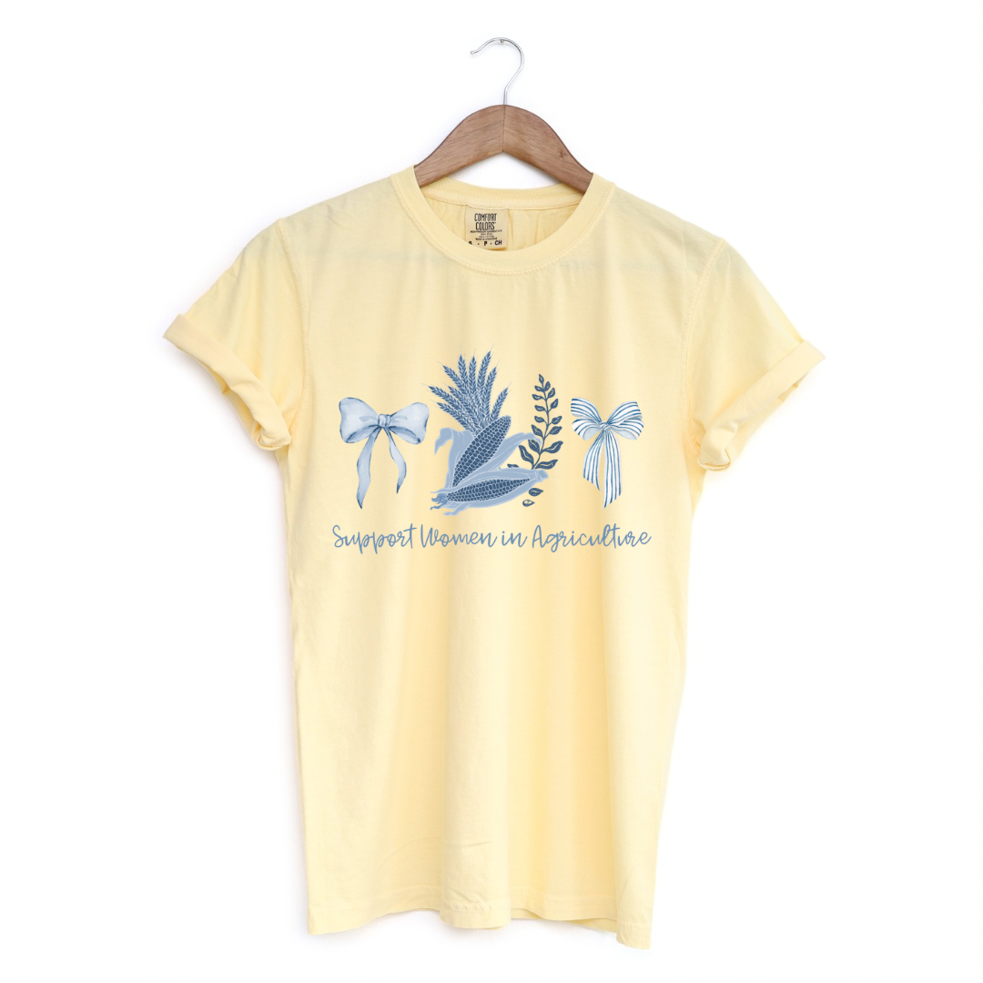 Support Women in Agriculture {Crops} | Adult Tee