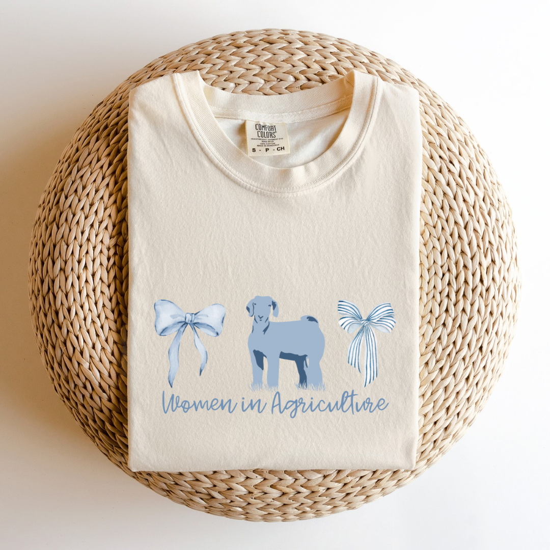 Support Women in Agriculture {Goat} | Adult Tee