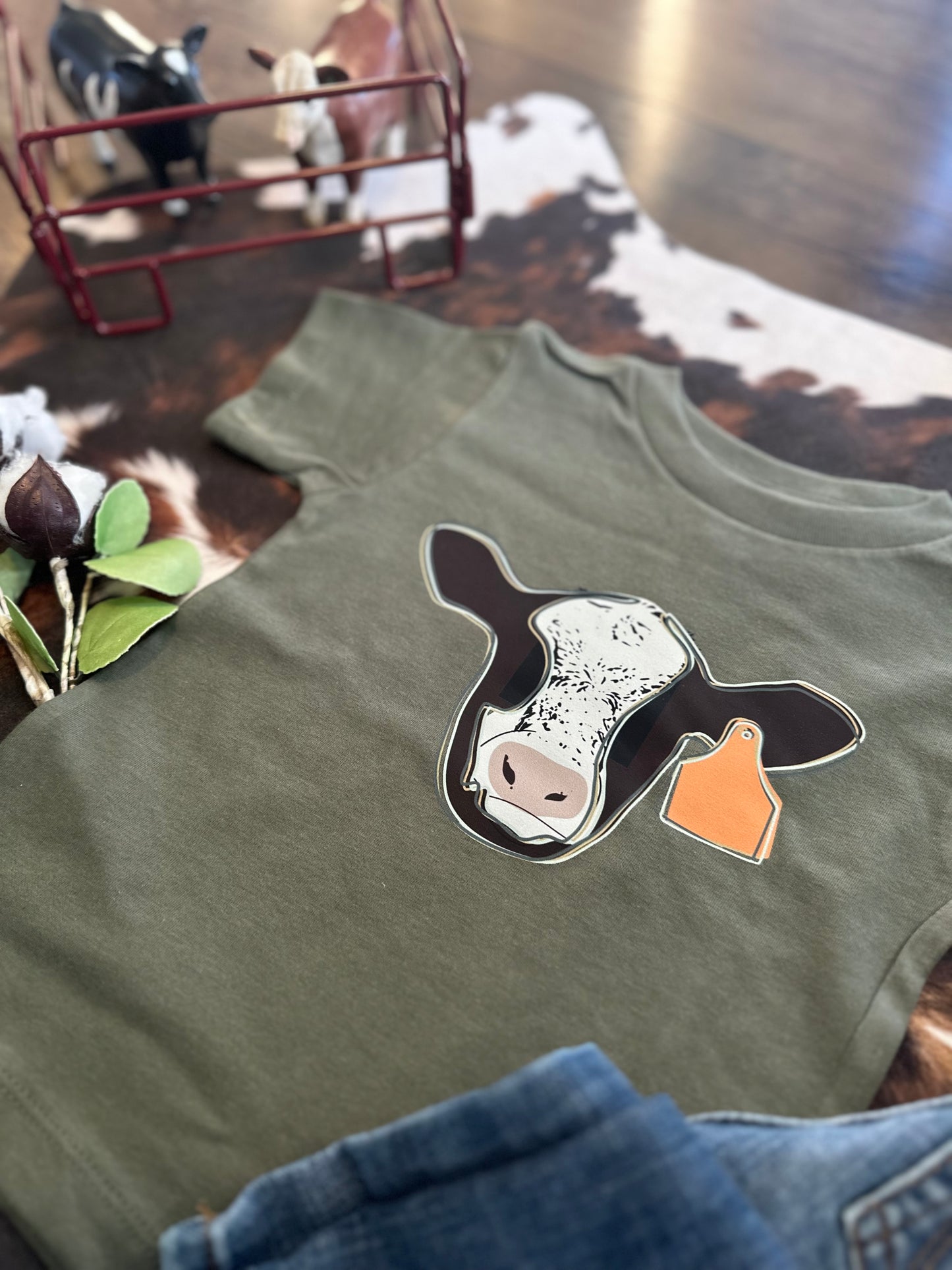 Baldie Calf | Toddler + Youth Tee