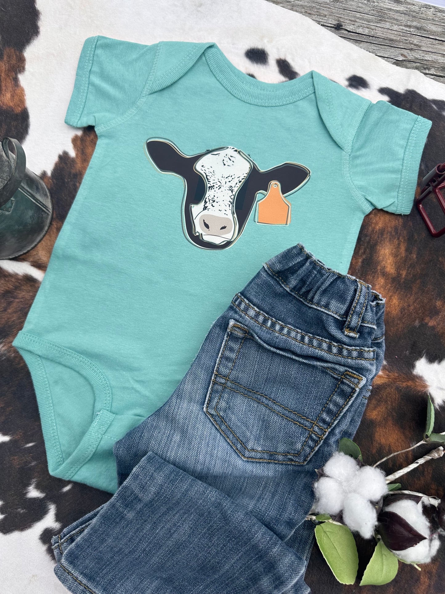 Baldie Calf | Infant Onesie