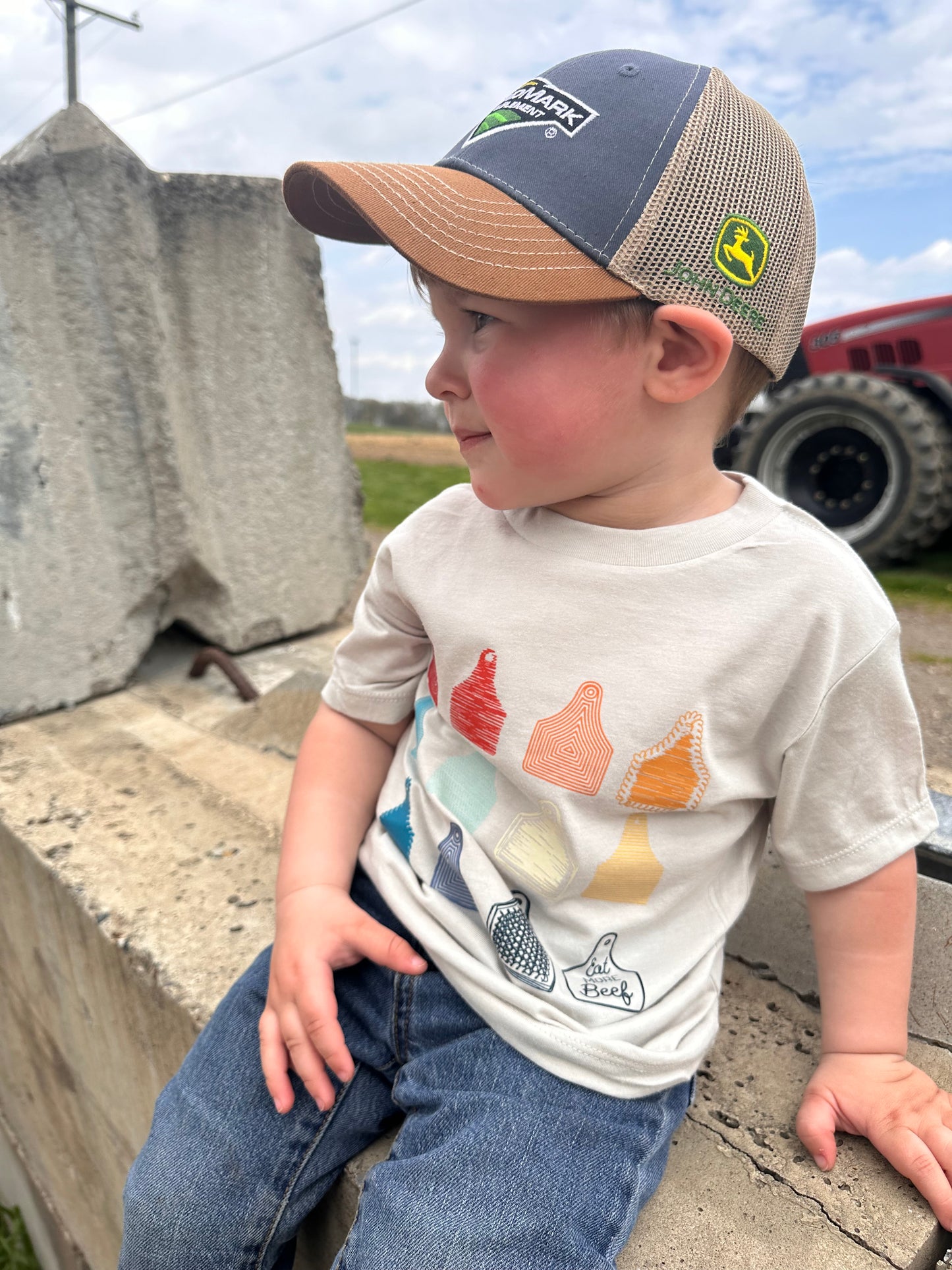 Beef Ear Tags | Toddler + Youth Tee