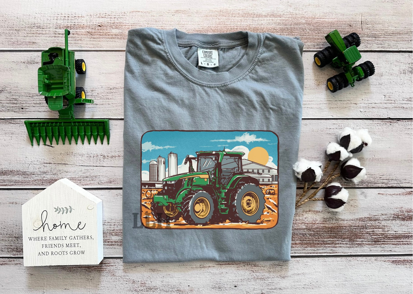 Big Green Tractor | Adult Tee