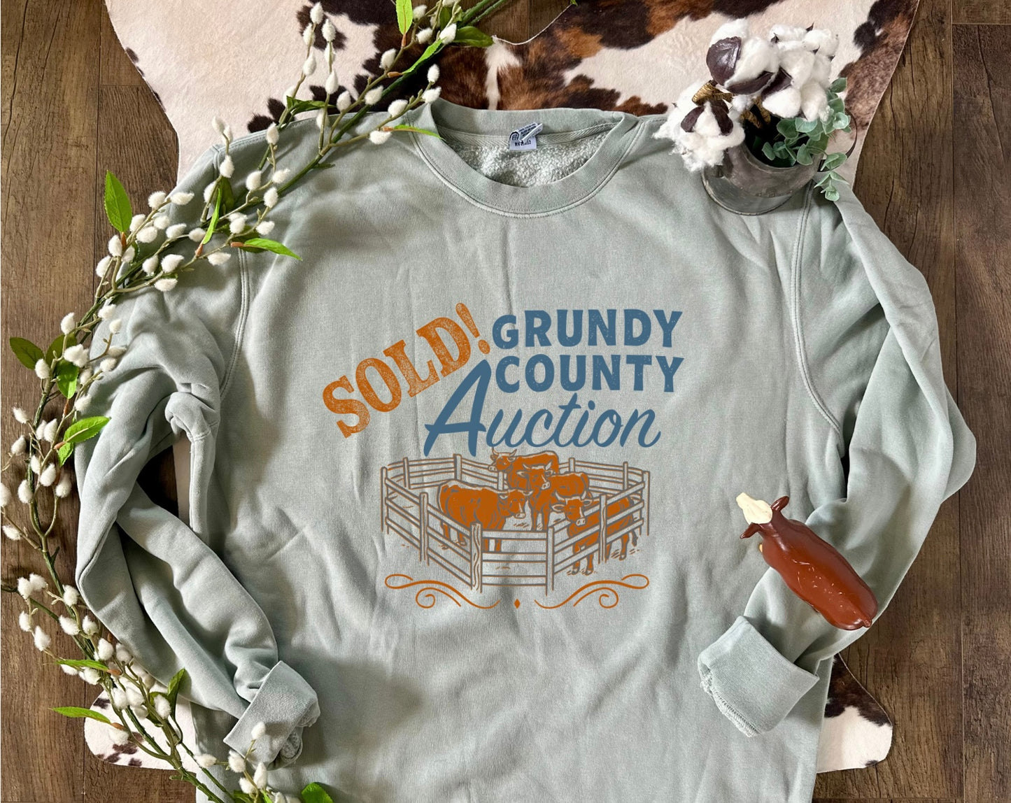 Grundy County Auction | Adult Crewneck Pullover