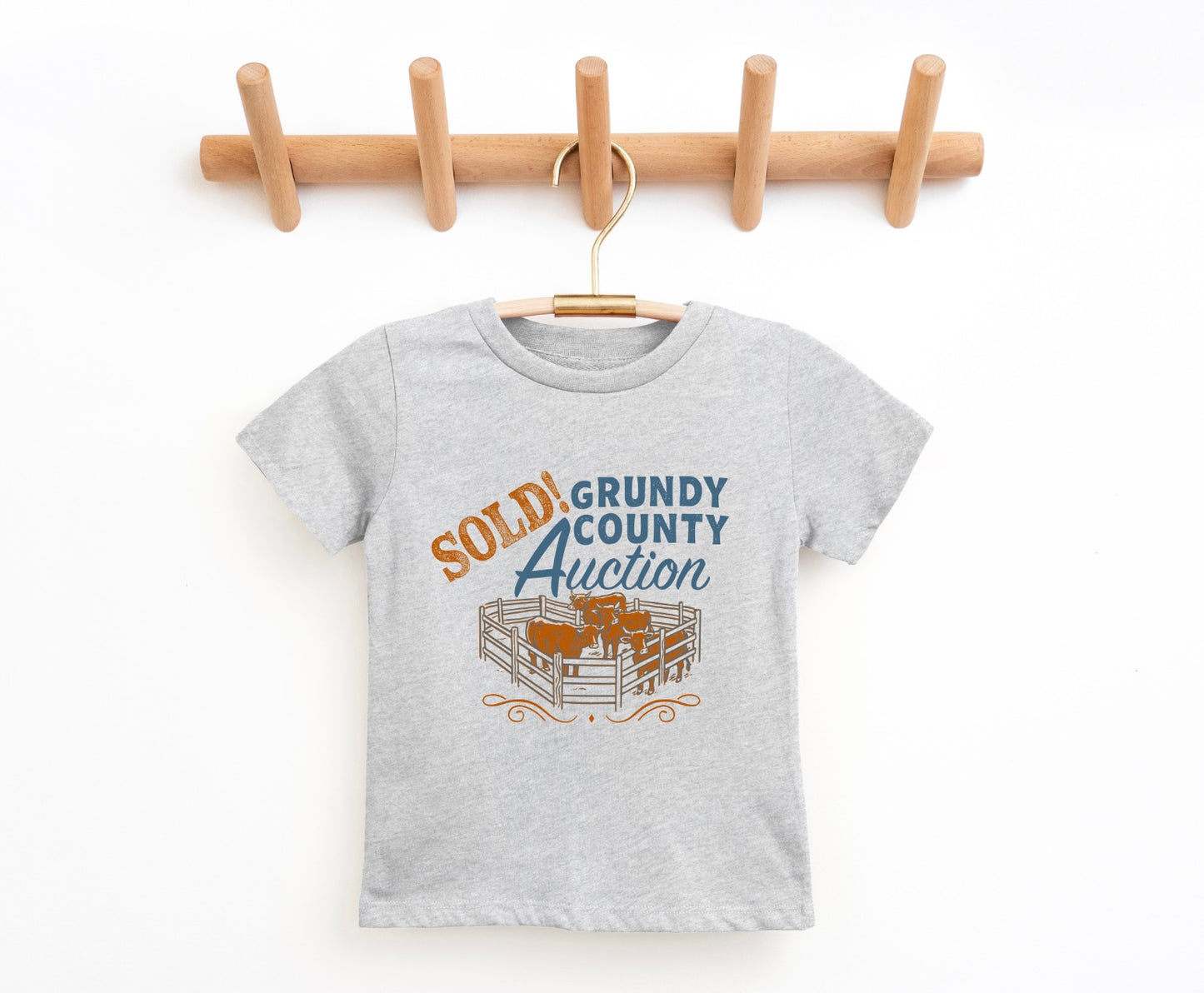 Grundy County Auction | Youth Tee {X/S to Large}
