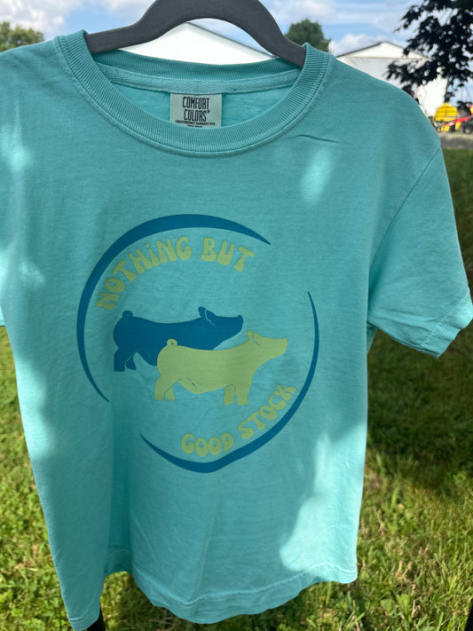 Nothing but Good Stock {Pig} | Youth Tee (XXS to Large)