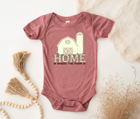 Home is Where the Farm Is | Infant + Toddler Tee