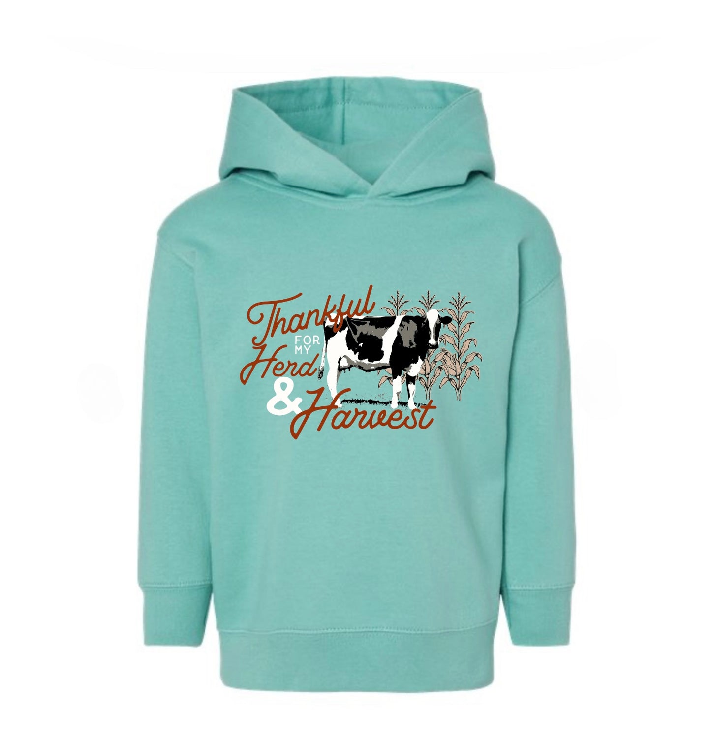 Thankful for my Dairy Herd & Harvest  | Toddler Hoodie