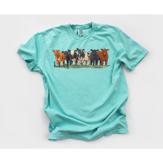 Spring Cattle Round Up | Comfort Colors Adult Tee
