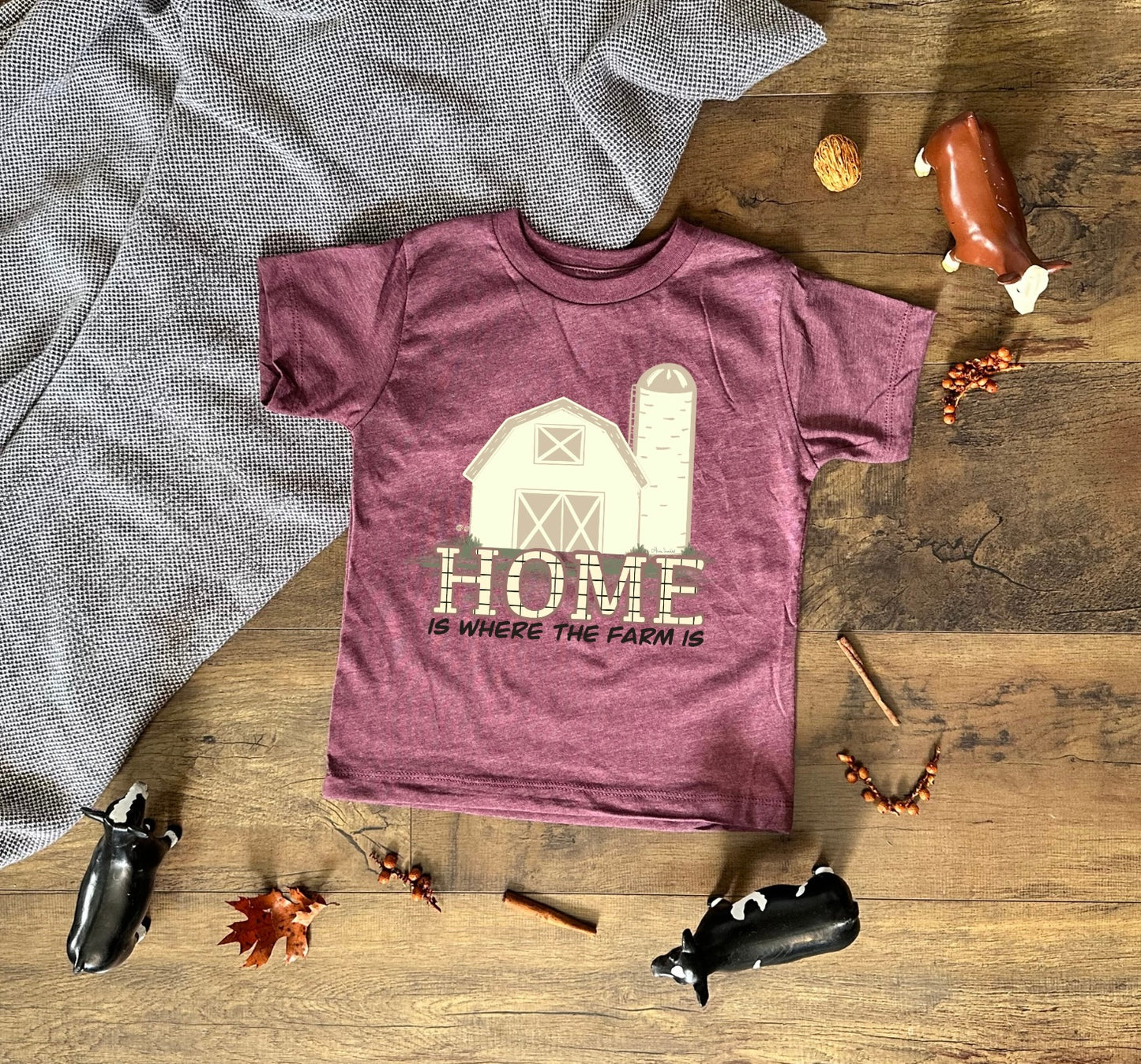 Home is Where the Farm Is | Youth Tee {X/S to Large}