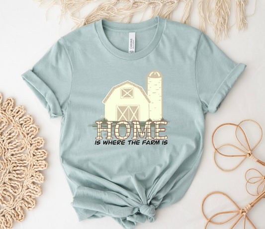Home is Where the Farm Is | Adult Tee
