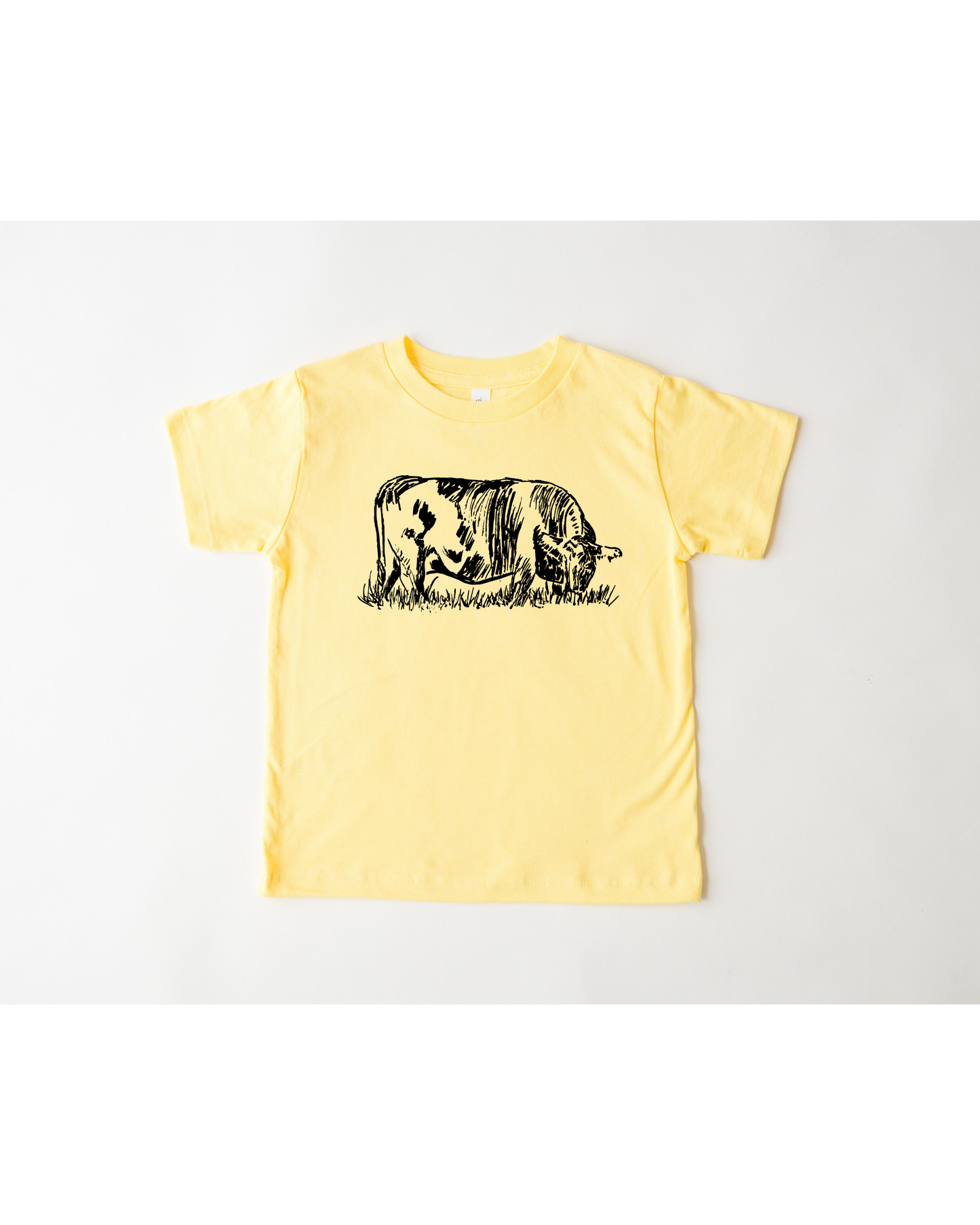 Vintage Cattle Sketch | Toddler + Youth Tee
