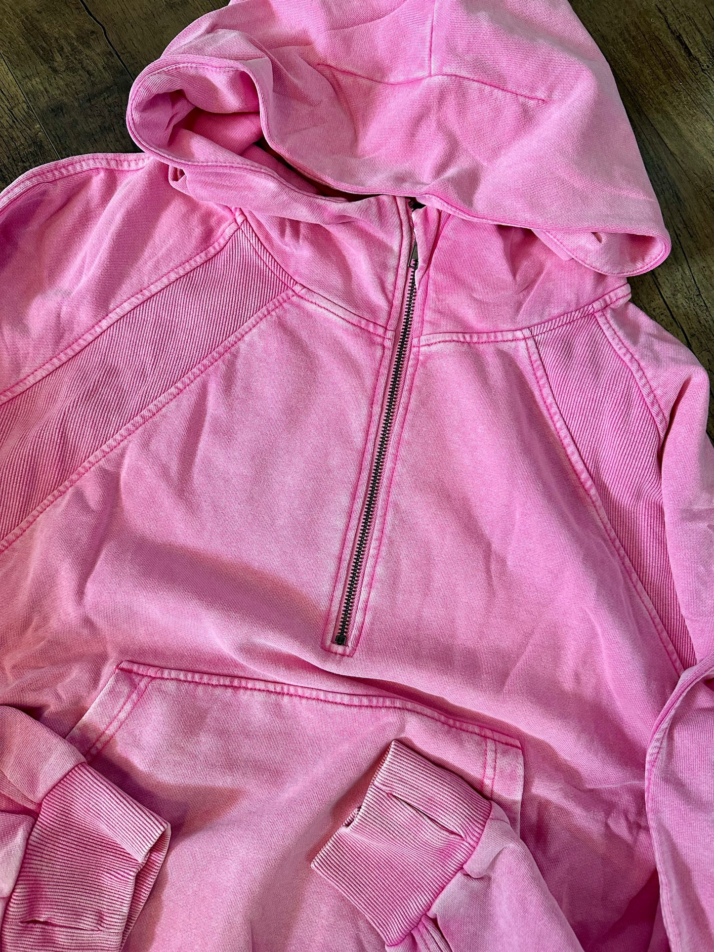 Quarter Zip Adult Hoodie