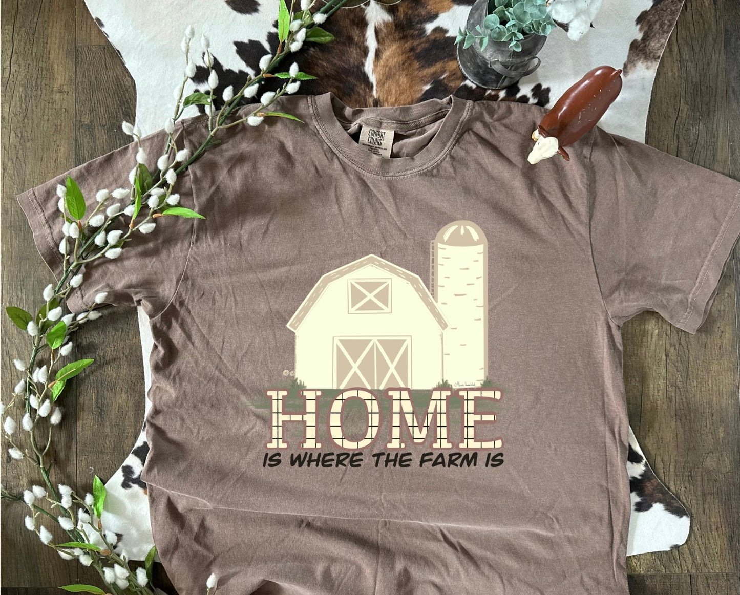 Home is Where the Farm Is | Adult Tee