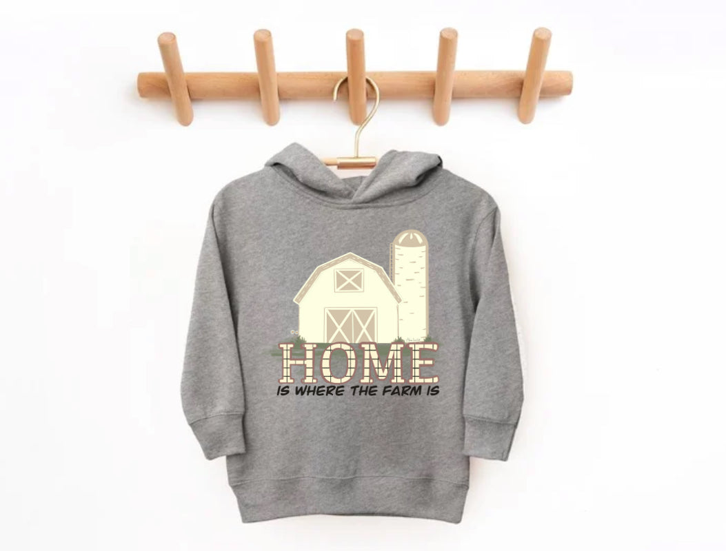 Home Is Where the Farm Is | Toddler Hoodie