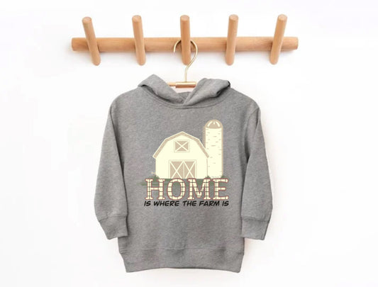 Home Is Where the Farm Is | Toddler Hoodie