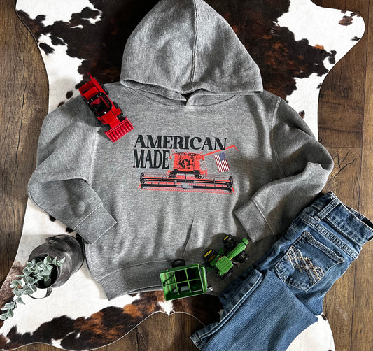 American Made {Red Combine}| Toddler + Youth Hoodie