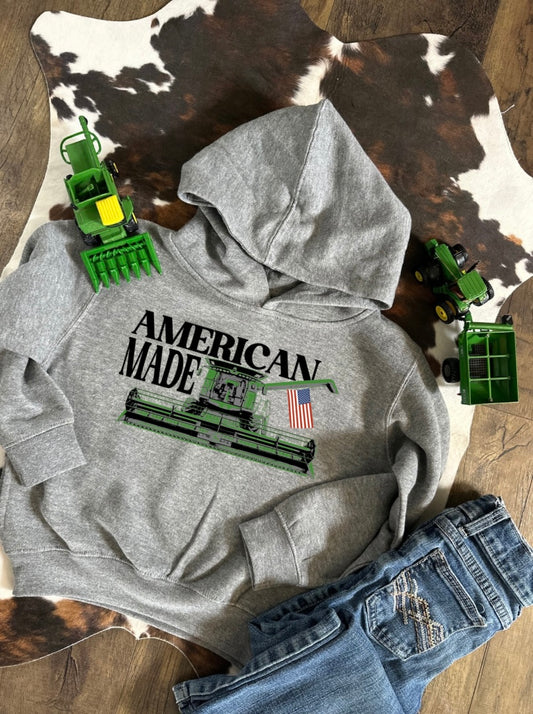 American Made, Green Combine | Toddler Hoodie