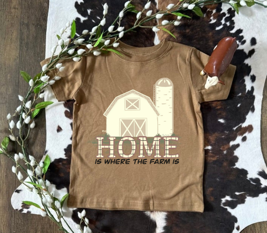 Home is Where the Farm Is | Youth Tee {X/S to Large}
