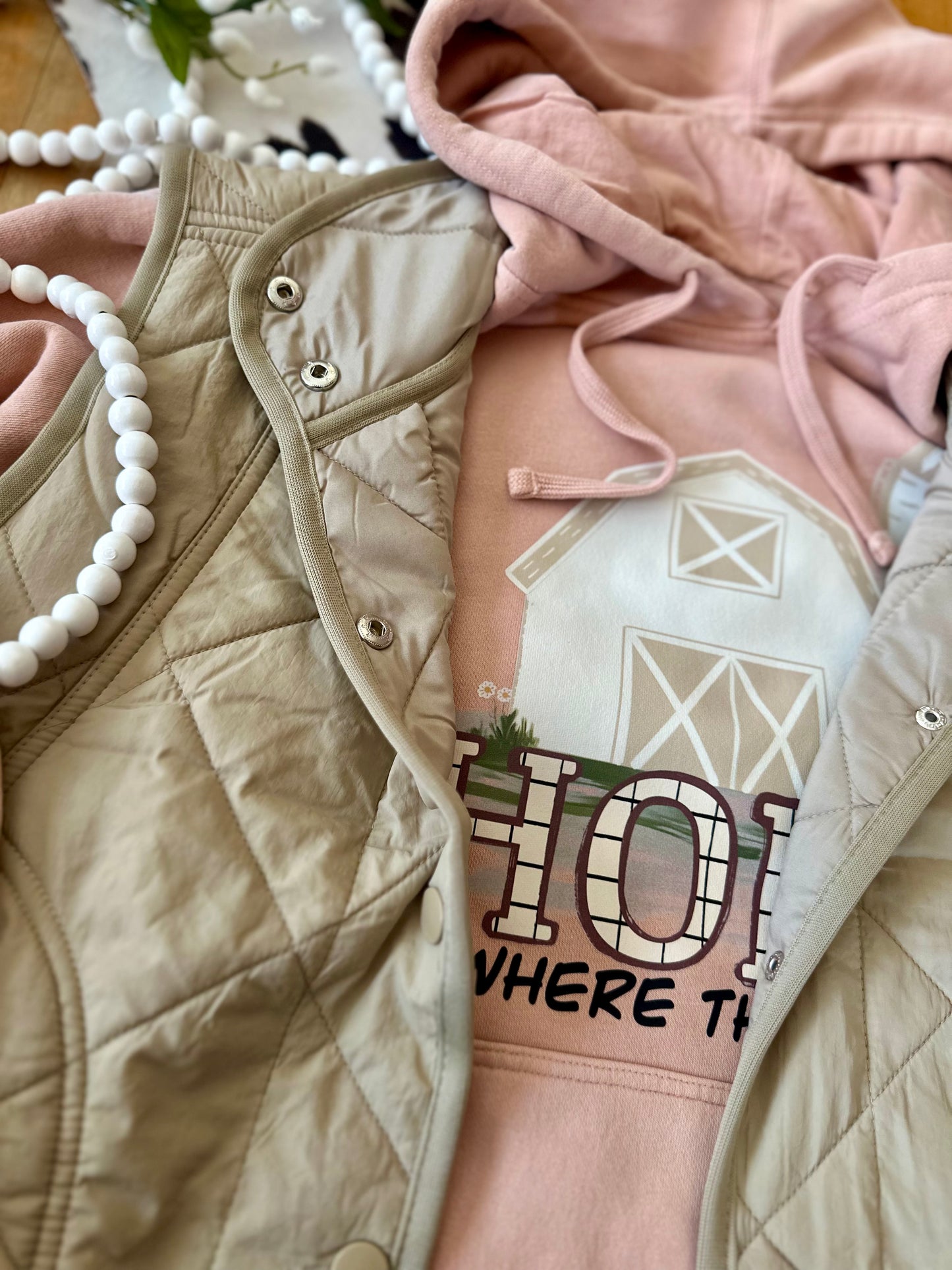 Jayda Snap Button Quilted Vest