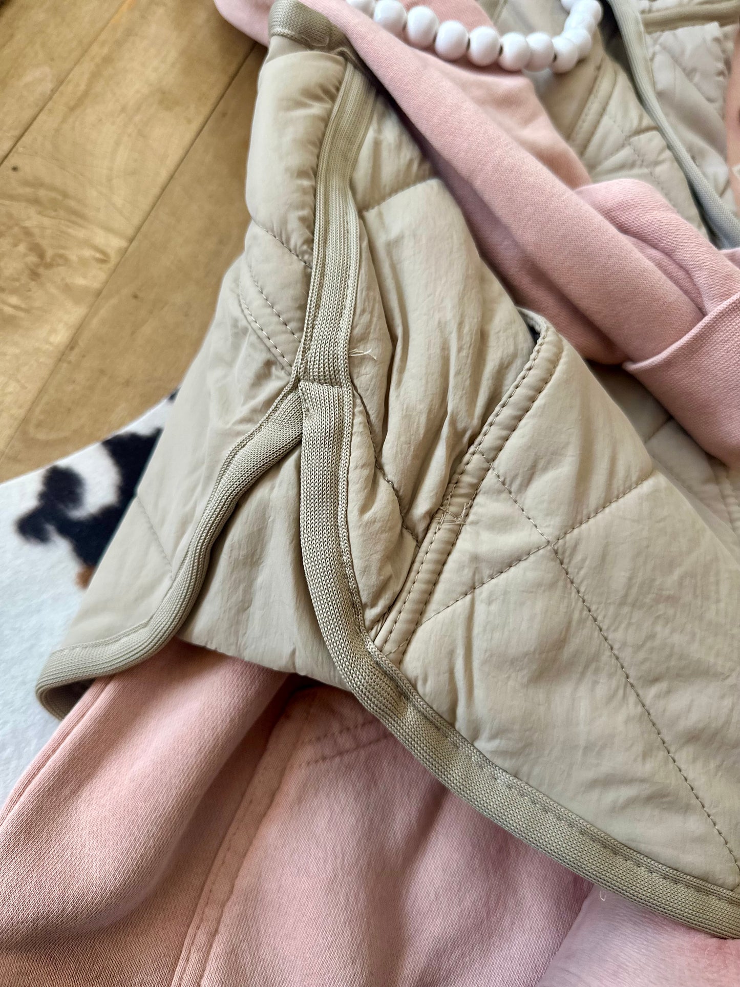 Jayda Snap Button Quilted Vest