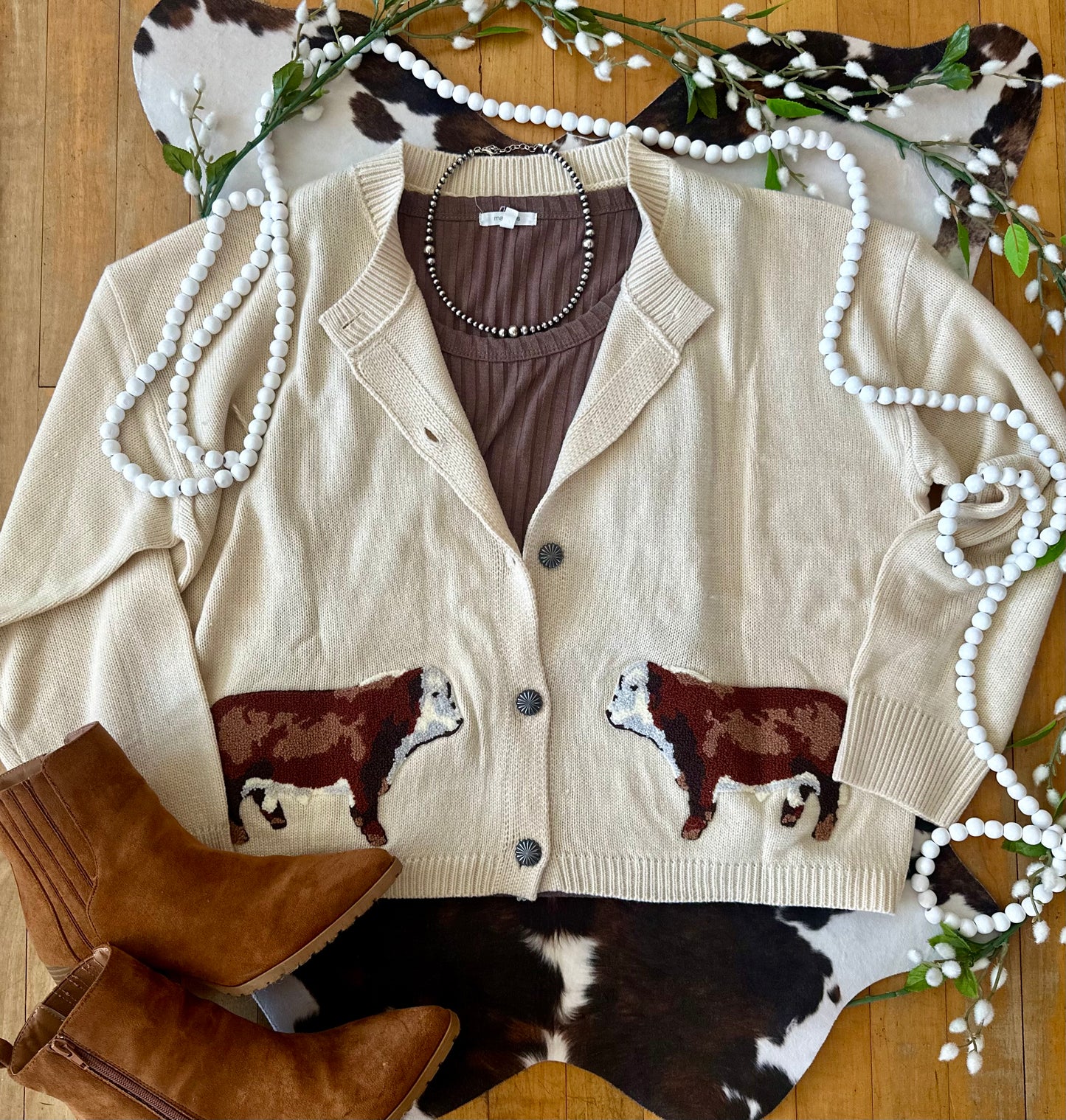 Ranch Hereford Cardigan