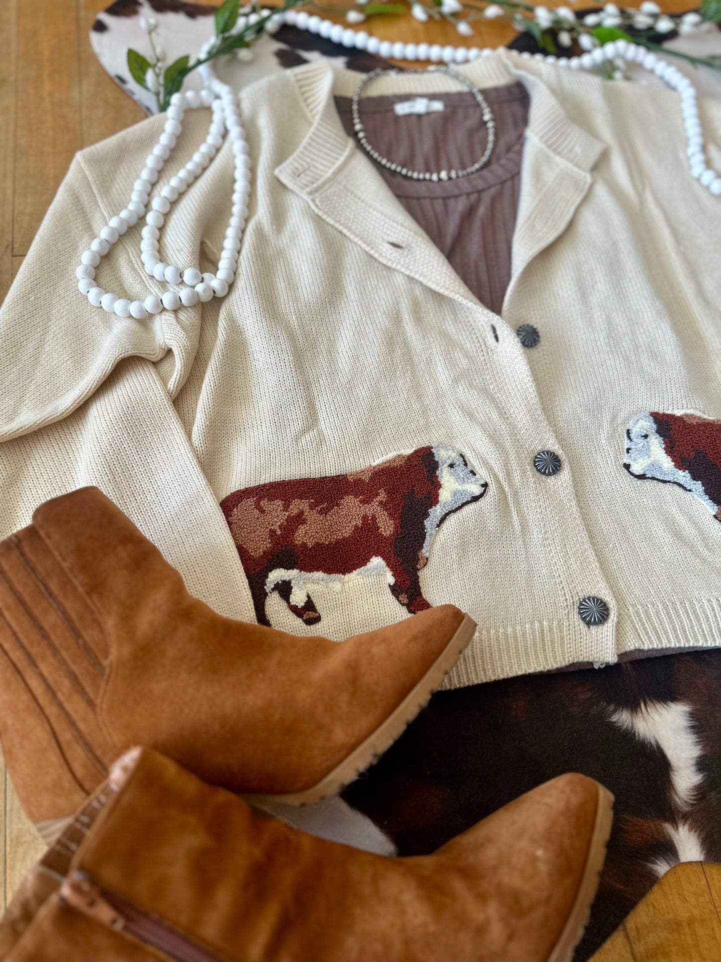 Ranch Hereford Cardigan