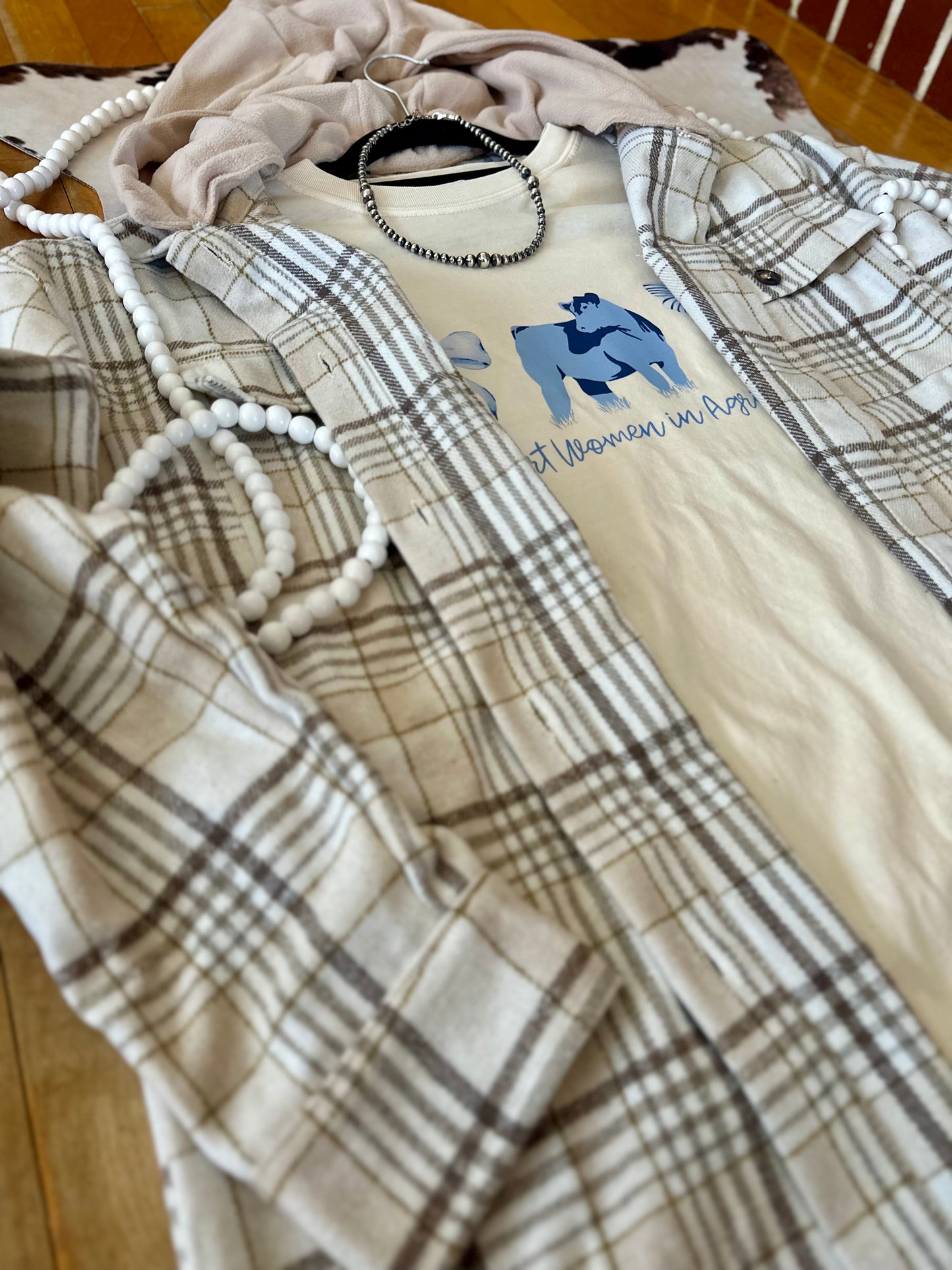 Renlee Vintage Shacket with Removable Hood