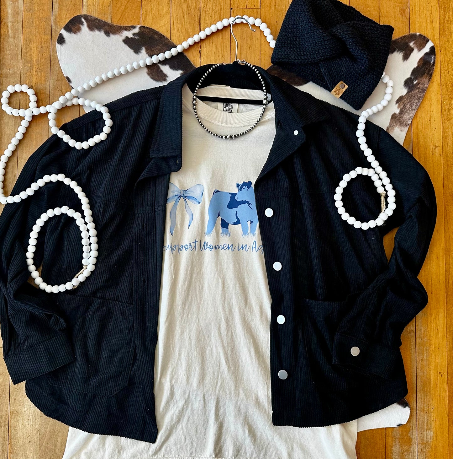 Harlee Corduroy Relax Fit Shacket