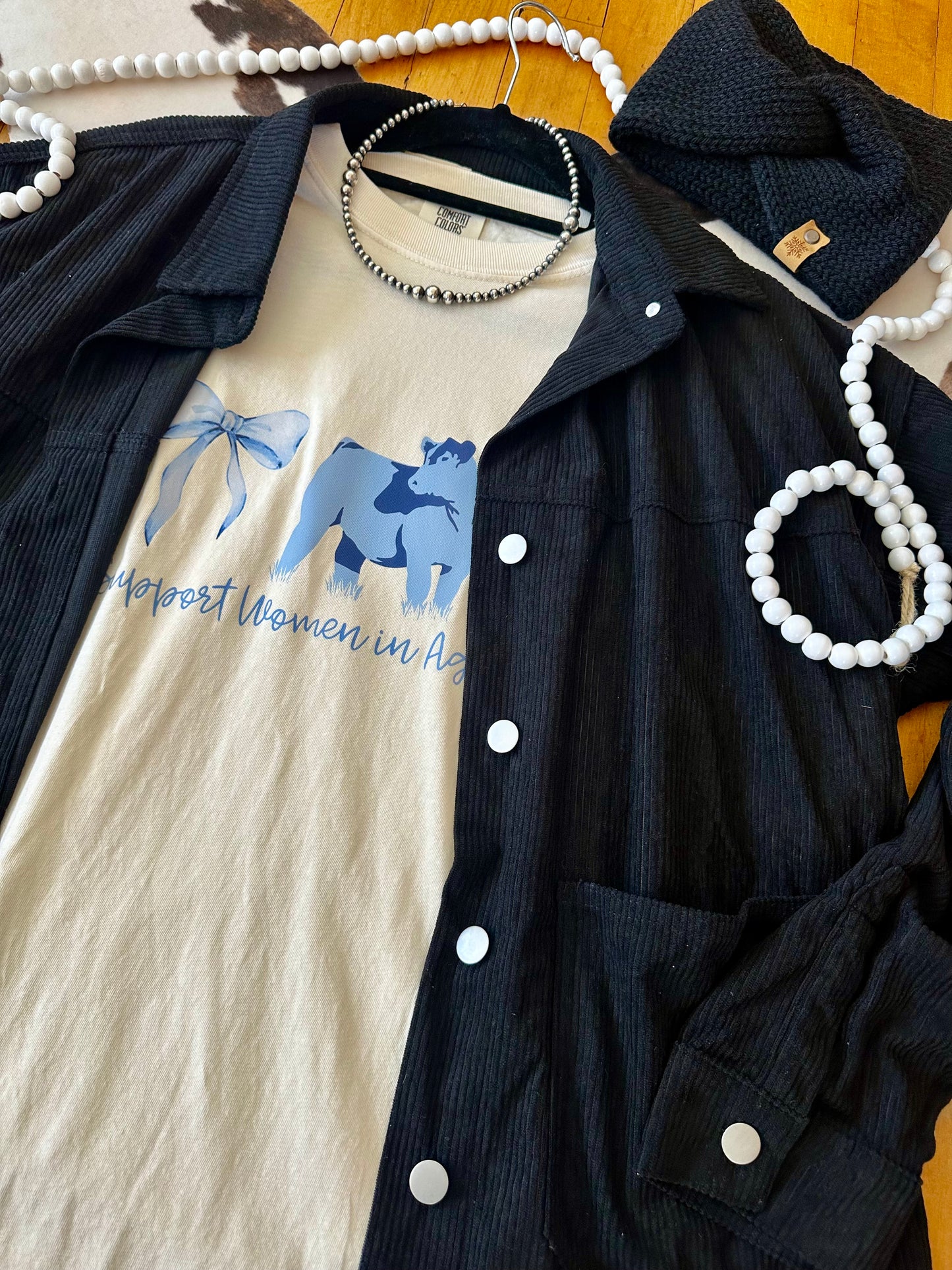 Harlee Corduroy Relax Fit Shacket